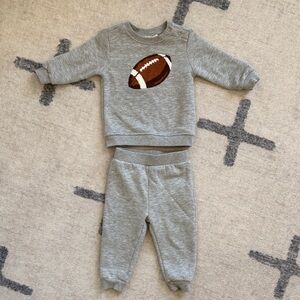 Football Sweatsuit 12mo